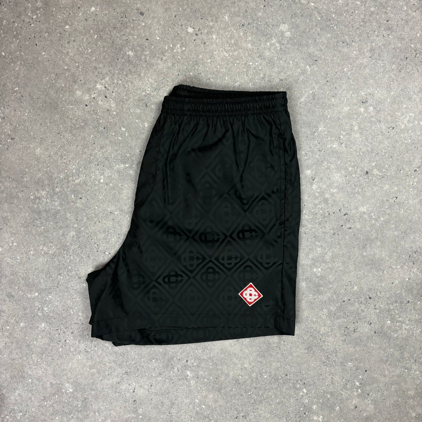 CASABLANCA JACQUARD SWIM SHORTS