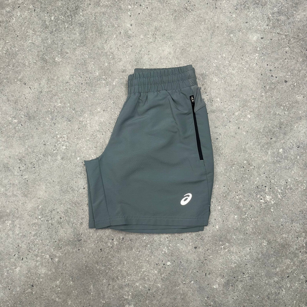 ASICS ARTIC SKY T-SHIRT & PANEL SHORTS SET - BLUE / GREY