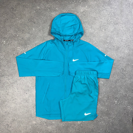 NIKE REPEL JACKET & SHORTS SET - DUSTY CACTUS