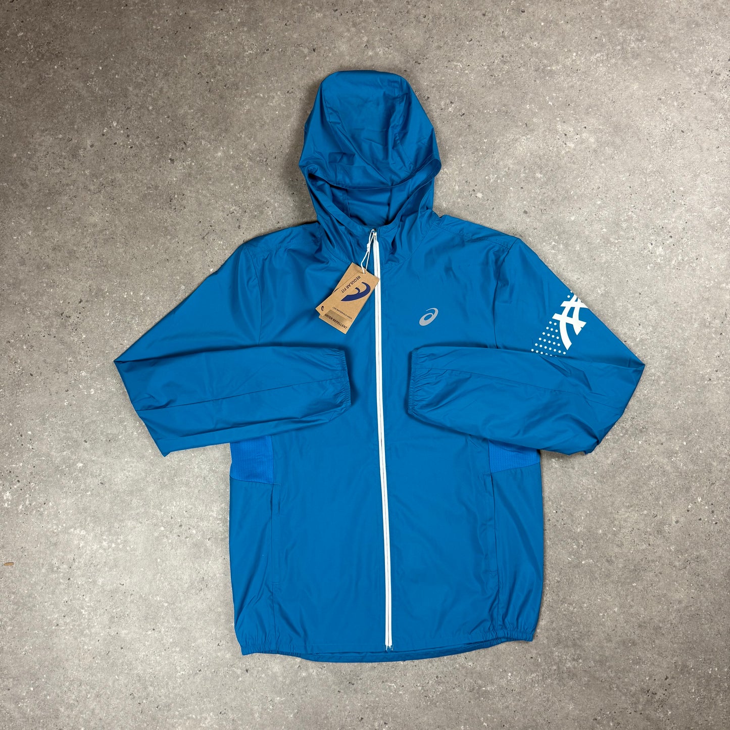 ASICS ICON WINDRUNNER JACKET - AEGEAN BLUE