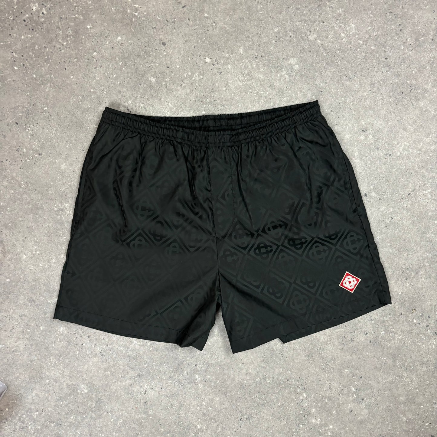 CASABLANCA JACQUARD SWIM SHORTS