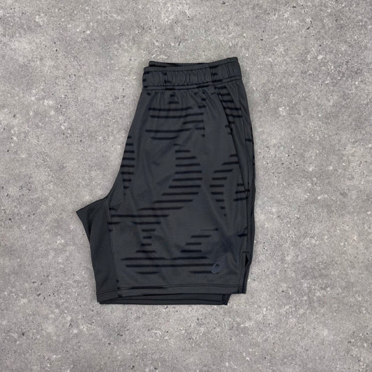 ASICS ALL OVER SHORTS - GRAPHITE BLACK