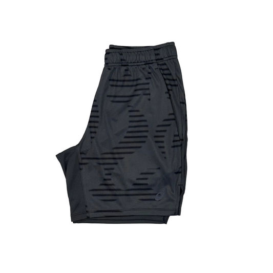 ASICS ALL OVER SHORTS - GRAPHITE BLACK