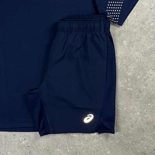 ASICS ICON SHORTS - NAVY