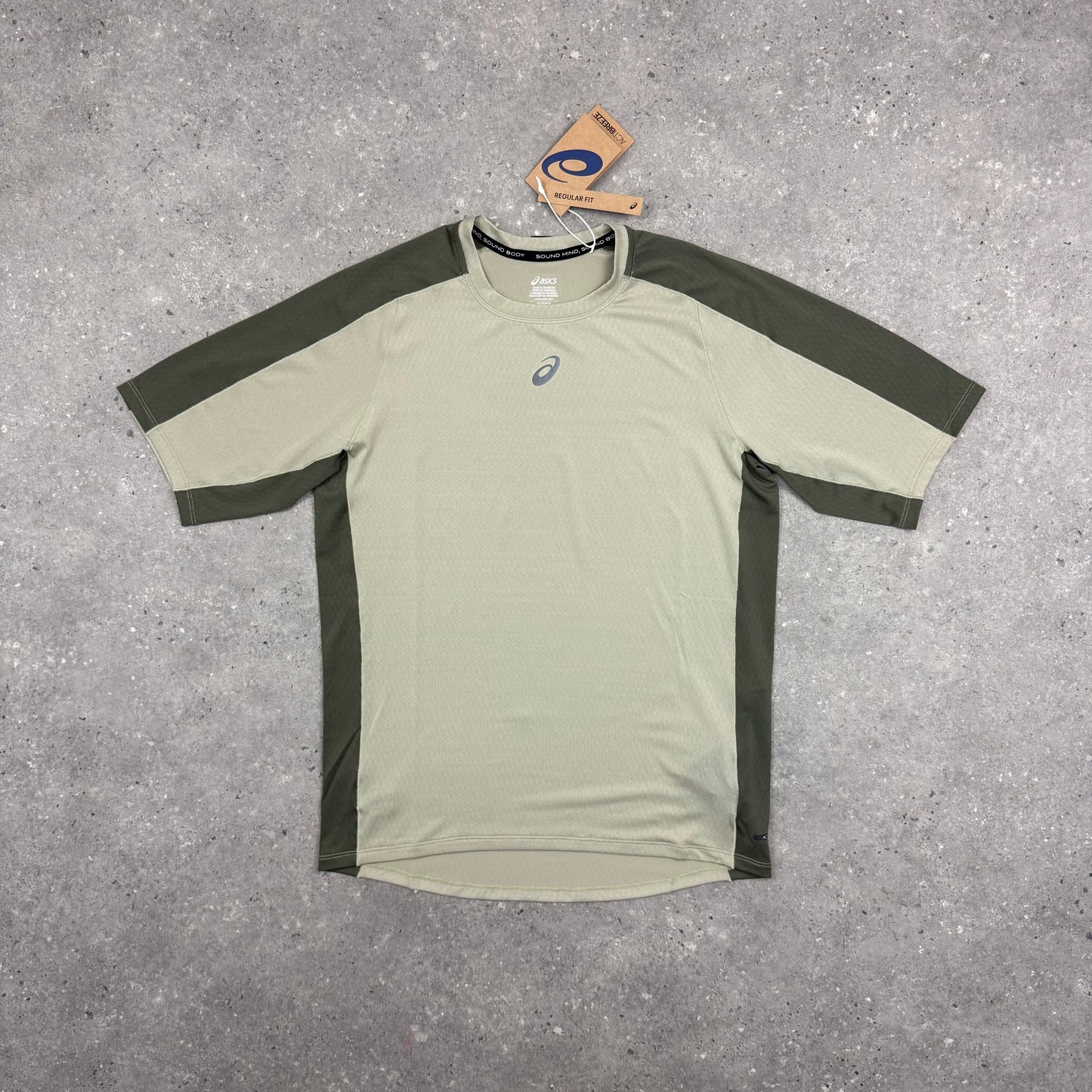 ASICS FUJITRAIL T-SHIRT - MANTLE GREEN