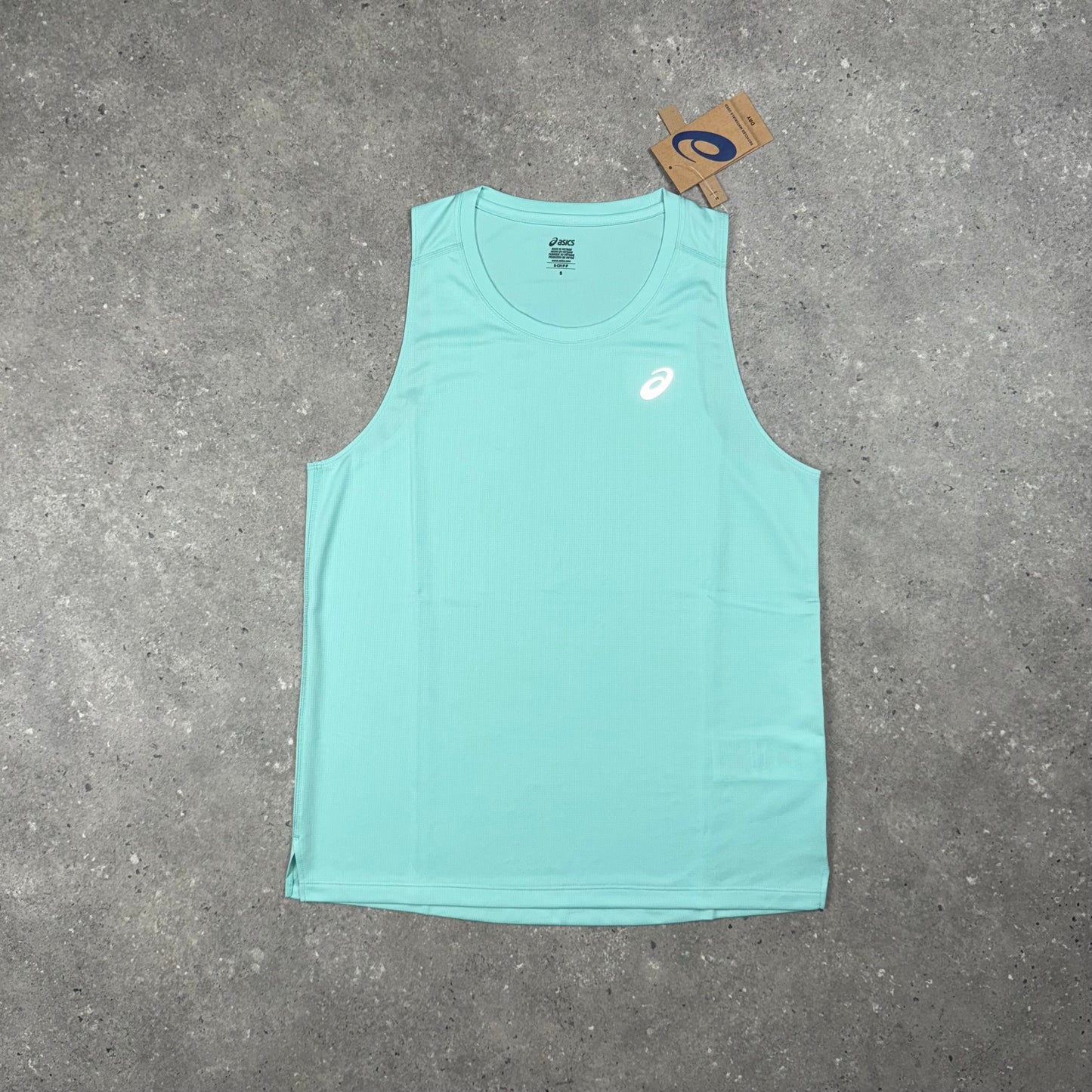 ASICS CORE VEST - OASIS GREEN