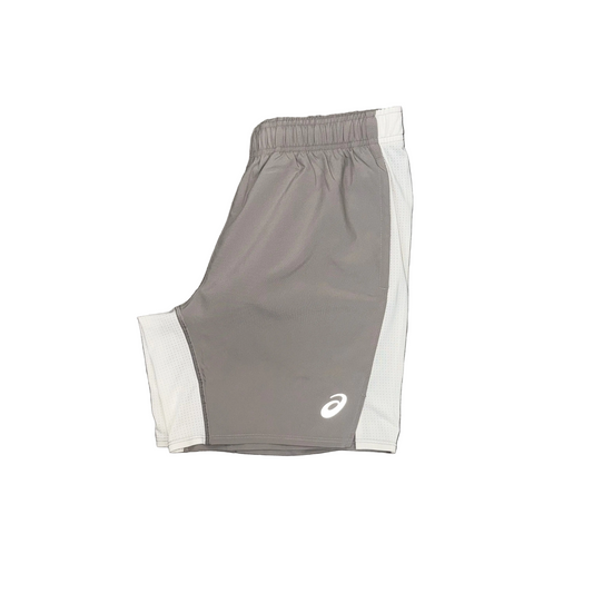 ASICS CORE SHORTS - MOONROCK / OATMEAL