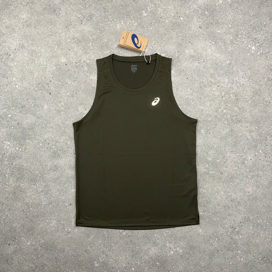 ASICS CORE VEST - BROWN STONE