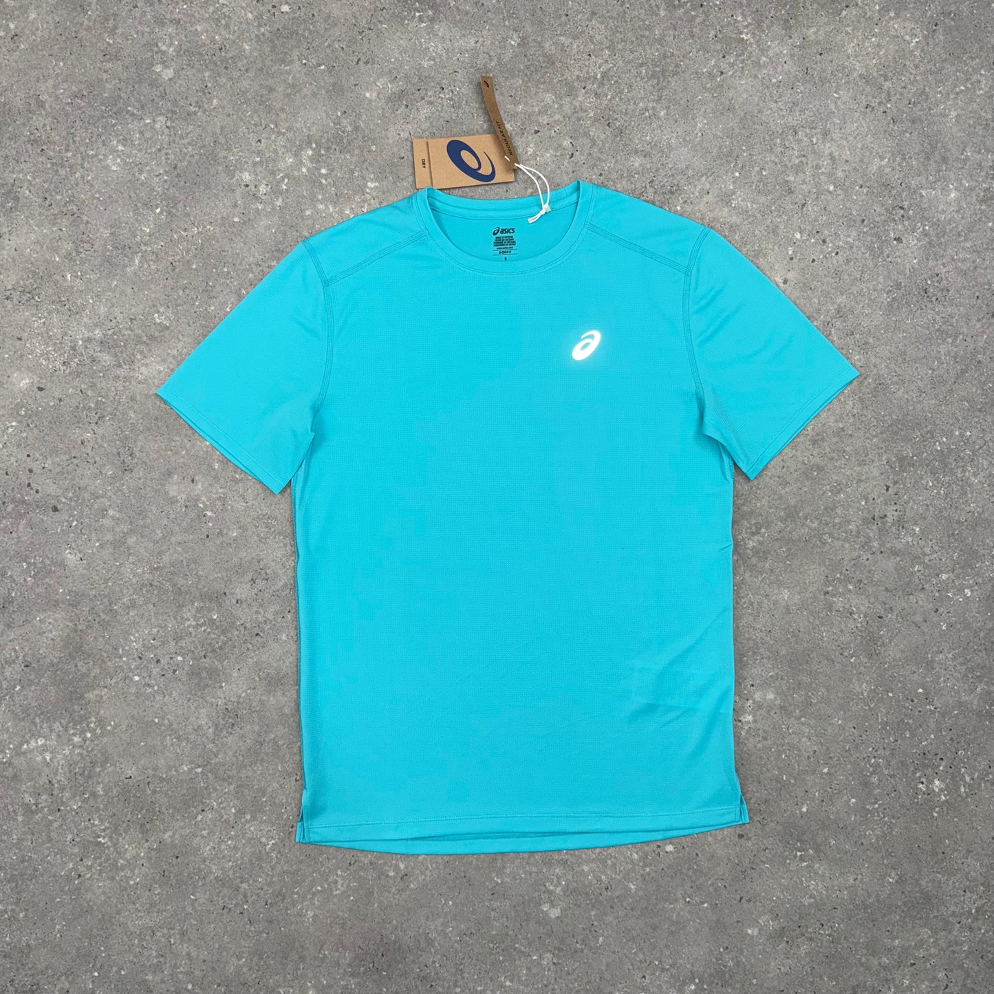 ASICS CORE T-SHIRT - ENERGY AQUA