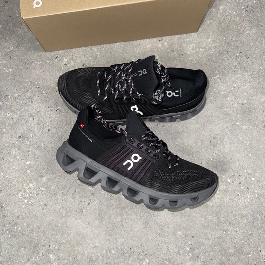 ON RUNNING CLOUDSWIFT - 4 BLACK / ROCK