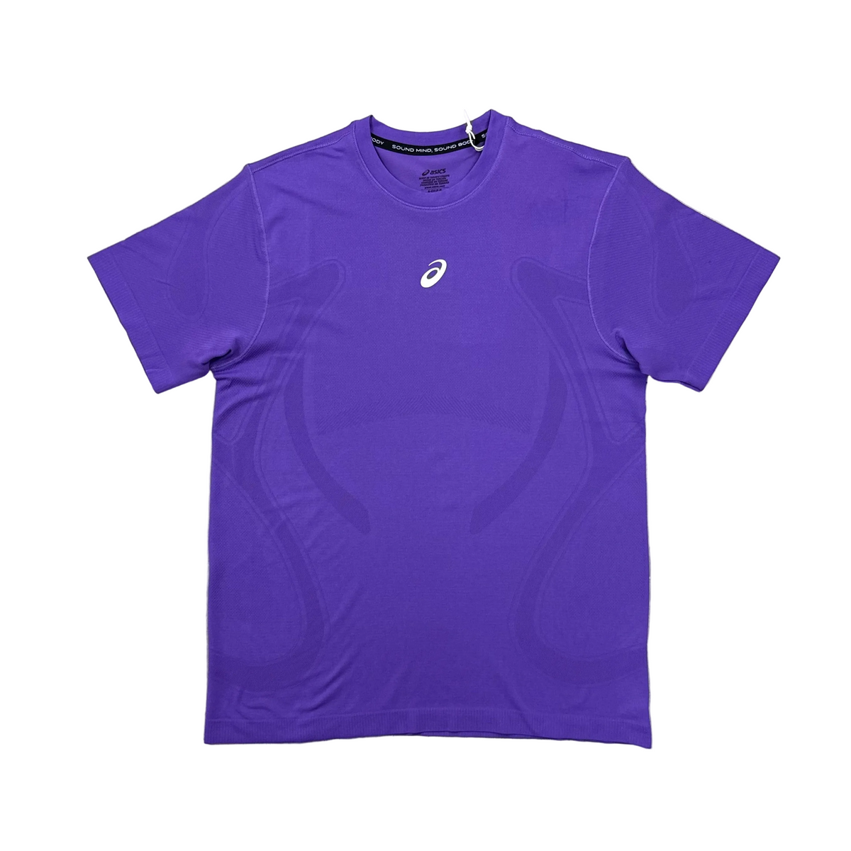 ASICS ROAD SEAMLESS T-SHIRT - PURPLE