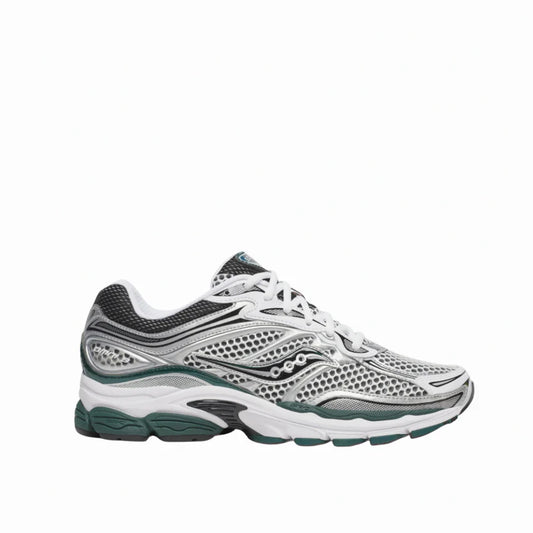 SAUCONY OMNI PRO GRID 9 - WHITE / PINE GREEN (NO BOX )