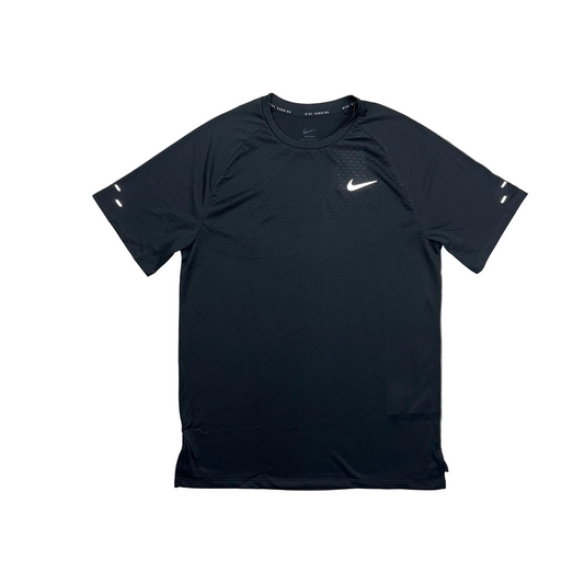 NIKE ADV STRIDE T-SHIRT - BLACK