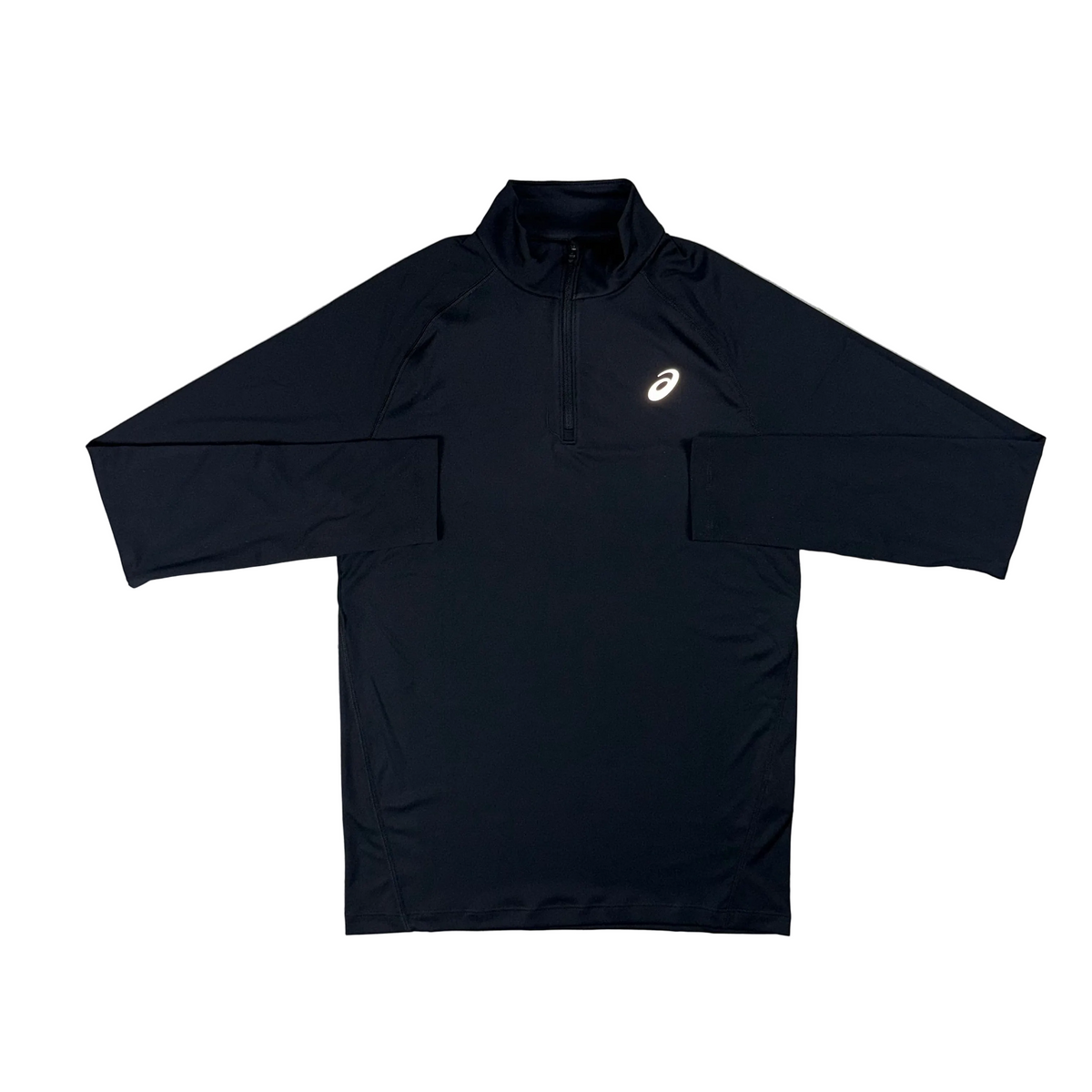 ASICS PERFORMANCE 1/4 ZIP TOP - BLACK