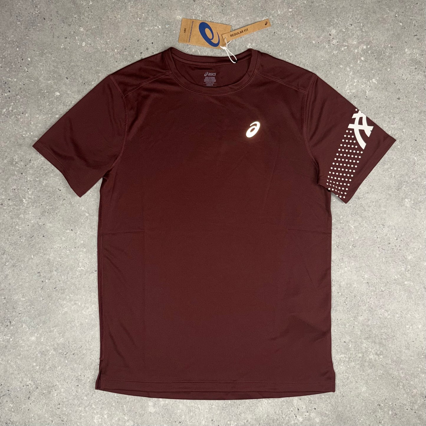 ASICS  ICON T-SHIRT - DARK RED