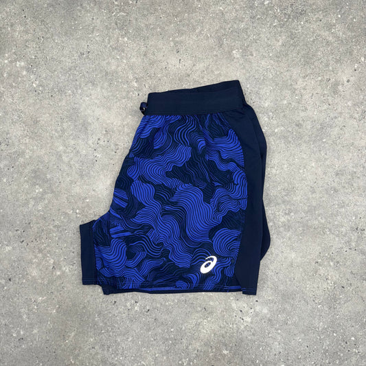 ASICS FUJITRAIL SHORTS - NAVY