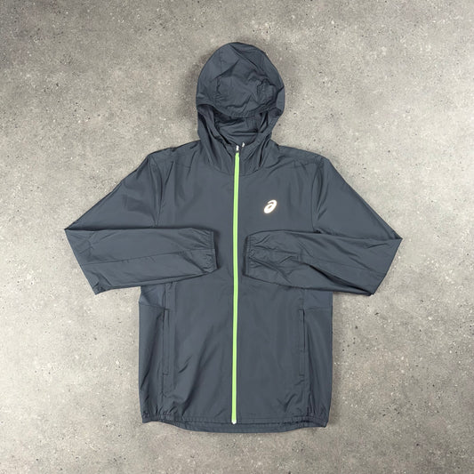 ASICS CORE WINDRUNNER JACKET - STEEL GREY