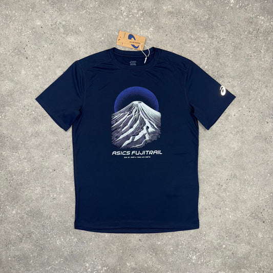 ASICS FUJITRAIL T-SHIRT - NAVY