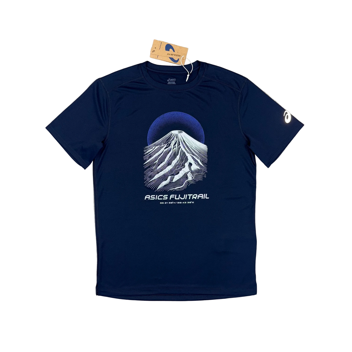 ASICS FUJITRAIL T-SHIRT - NAVY