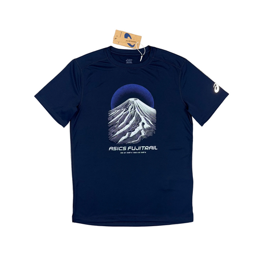 ASICS FUJITRAIL T-SHIRT - NAVY