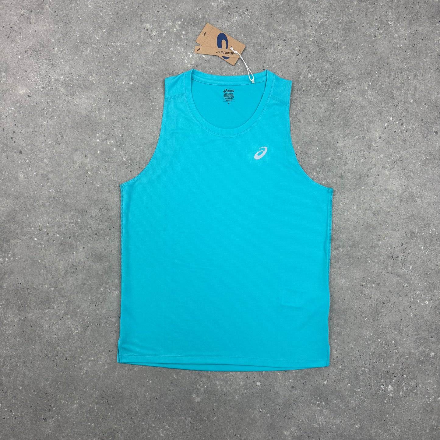 ASICS CORE VEST - ENERGY AQUA