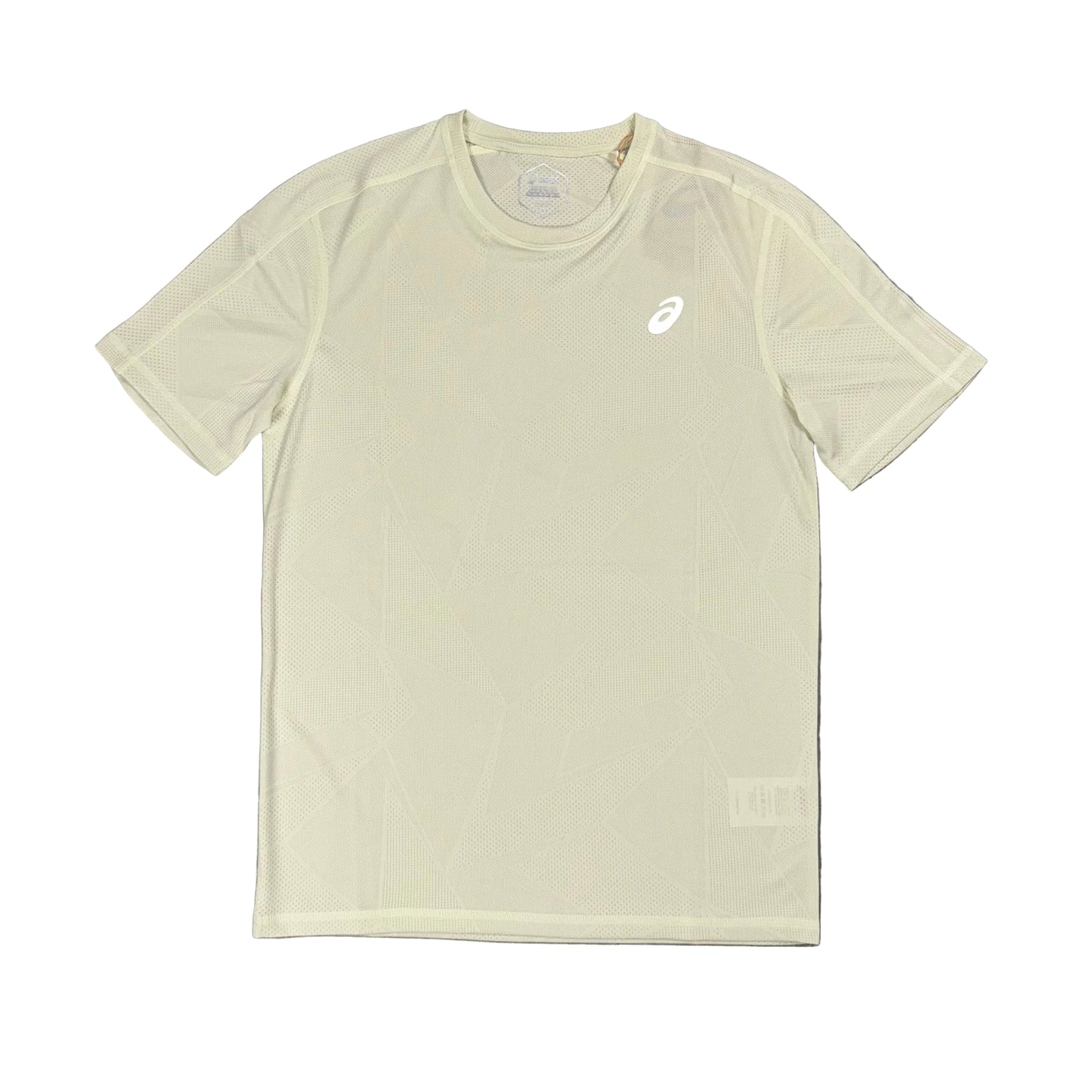 ASICS JACQUARD T-SHIRT - MINERAL BEIGE