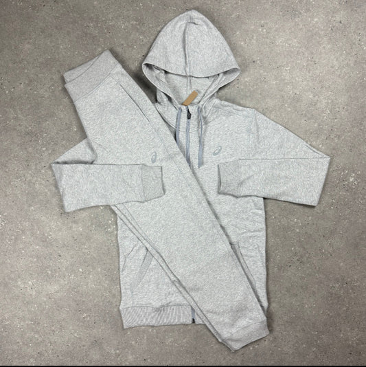 ASICS CLUB FLEECE TRACKSUIT - PIEDMONT GREY