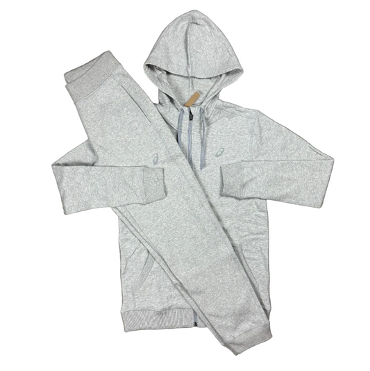 ASICS CLUB FLEECE TRACKSUIT - PIEDMONT GREY