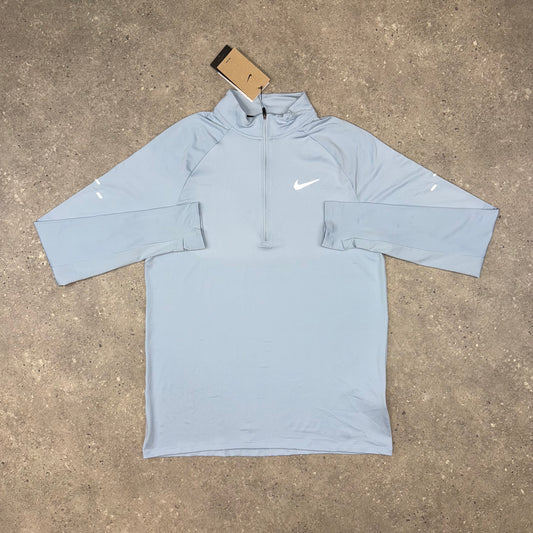 NIKE STRIDE 1/4 ZIP TOP - Light Armoury Blue