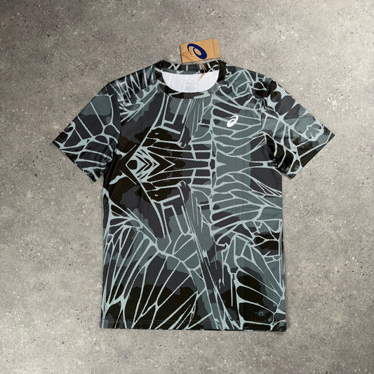 ASICS GRAPHIC T-SHIRT - BROWN