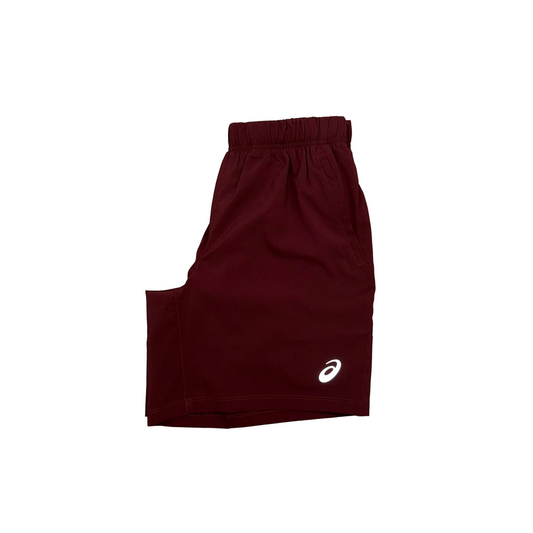 ASICS SPORT 7” SHORTS - DARK RED