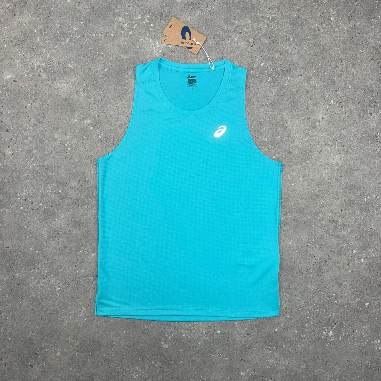 ASICS CORE VEST - ENERGY AQUA