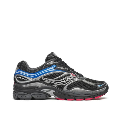 SAUCONY OMNI PRO GRID 9 - BLACK MULTI (NO BOX )